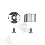 SATA Pokrętło regulatora szerokości strumienia z wkrętem do pistoletu 5000 B 2 sztuki  211482 