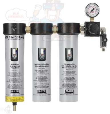 SATA Filtr powietrza trzystopniowy 103 Prep 157420 