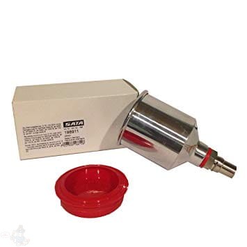  SATA KUBKI / KUBEK zbiornik ALUMINIUM twardy QCC  150 ml 0,15 L 198911