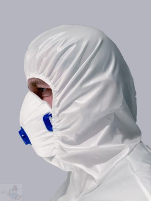 Kombinezon Ochronny Lakierniczy Osłonowy Laboratoryjny Roboczy BIAŁY XL 3 Warstwy 