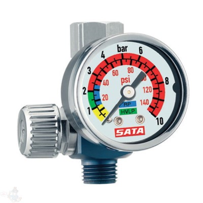 SATA Manometr z reduktorem Regulator Ciśnienia  27771